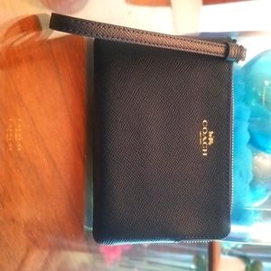 NEW WT Coach Wristlet  only 1 left